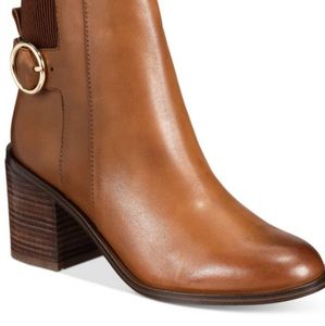 Leather Ankle Booties